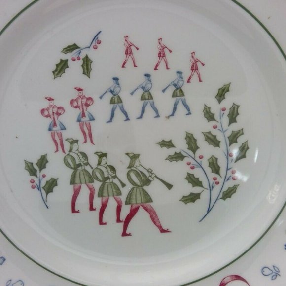 11 Pipers Piping VTG Johnson Brothers Plate 8.5" - Picture 2 of 3
